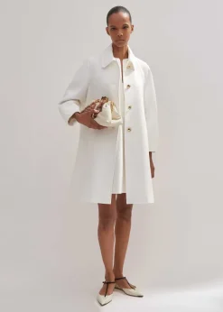 Discount ME+EM Shift Dress Ivory