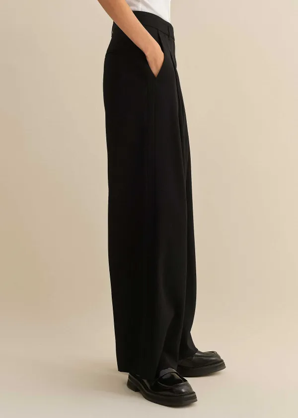 Online ME+EM Short-Length Forever Tux Trouser Suit Black