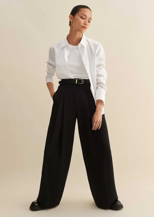 Online ME+EM Short-Length Forever Tux Trouser Suit Black