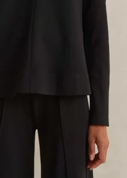Discount ME+EM Short-Length Travel Tailoring Palazzo Co-Ord Black