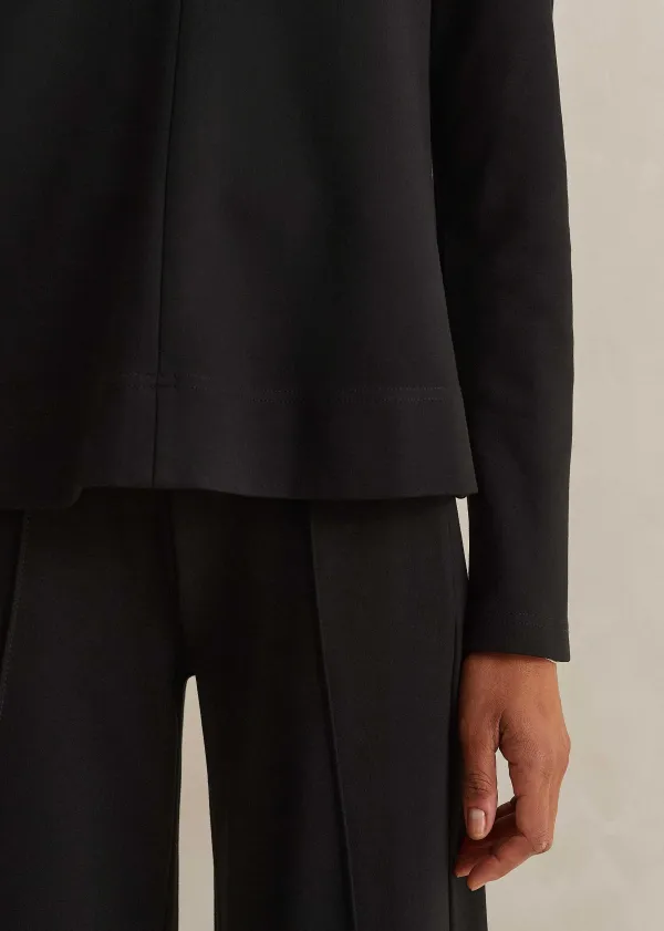 Discount ME+EM Short-Length Travel Tailoring Palazzo Co-Ord Black