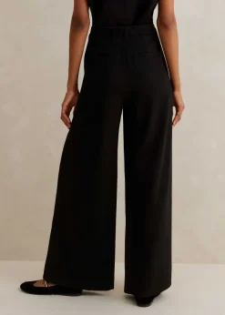 ME+EM Short-Length Wide-Leg Forever Tux Trouser Short Length