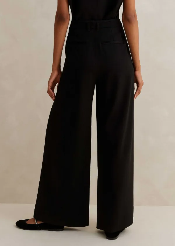ME+EM Short-Length Wide-Leg Forever Tux Trouser Short Length