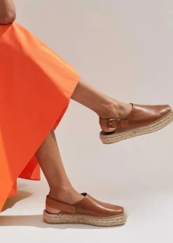 ME+EM Slingback Espadrille Tan