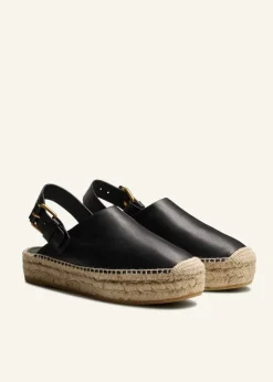 Best ME+EM Slingback Espadrille Black