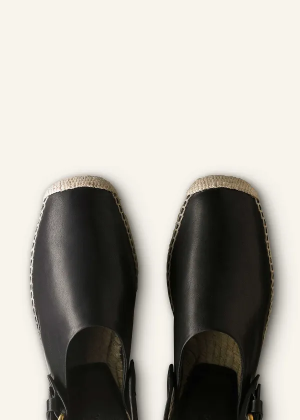 Best ME+EM Slingback Espadrille Black