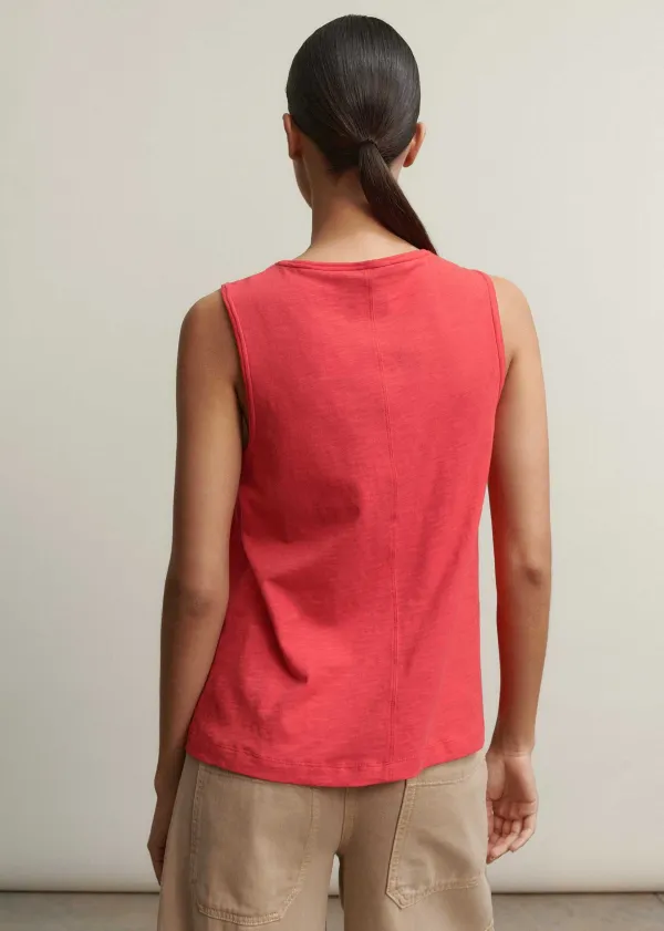 ME+EM Slub Crew Neck Swing Vest