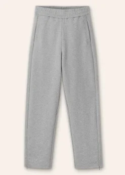 Clearance ME+EM Tapered Sweatshirting Track Pant Grey Marl