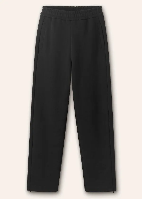 Clearance ME+EM Tapered Sweatshirting Track Pant Black