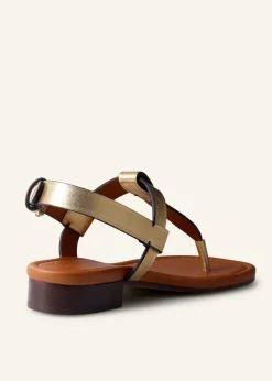 Sale ME+EM T-Bar Sandal Gold