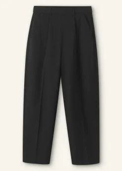 Clearance ME+EM Textured Tailoring Tapered Trouser Black