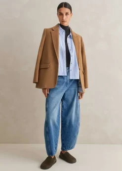 Best ME+EM The Very Useful Wool Forever Blazer Coat Toffee