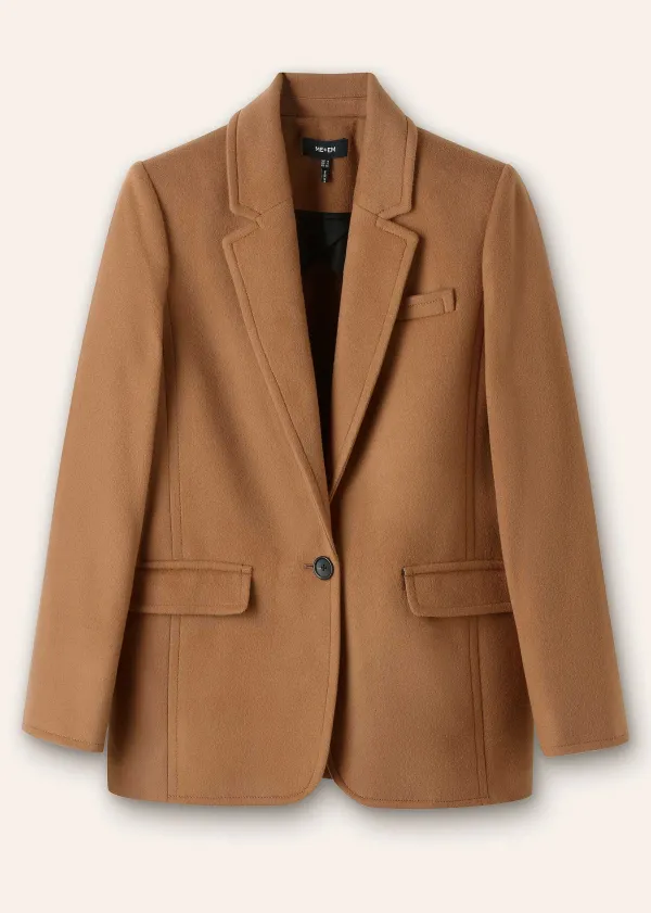 Best ME+EM The Very Useful Wool Forever Blazer Coat Toffee