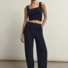 Best ME+EM Towelling Jogger + Bralette Co-Ord Blue