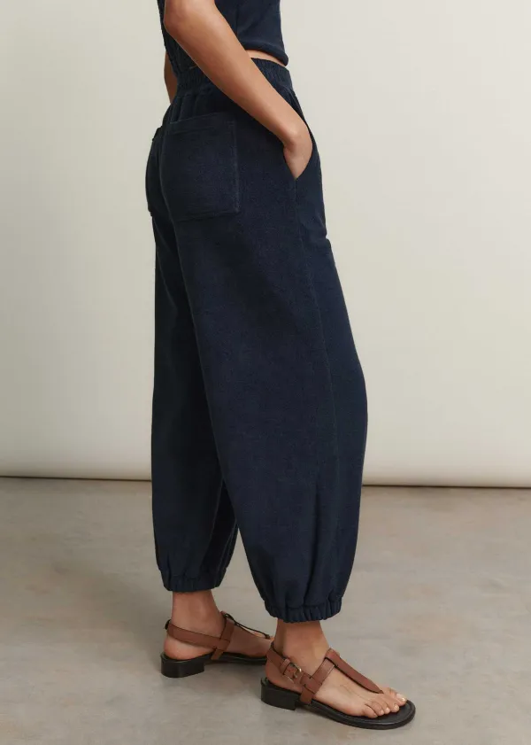 Best ME+EM Towelling Relaxed Jogger Navy