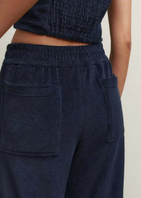 Best ME+EM Towelling Relaxed Jogger Navy