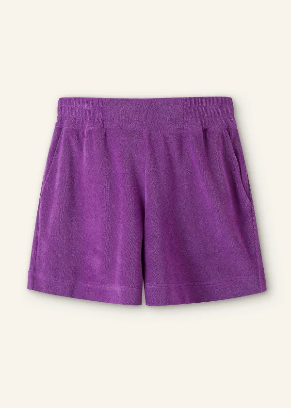 ME+EM Towelling Short Summer Purple