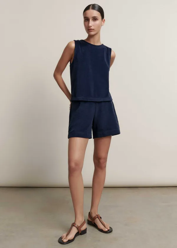 Discount ME+EM Towelling Short Navy