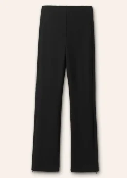 New ME+EM Travel Tailoring Adjustable Slim Flare Trouser Black