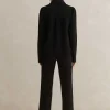 Clearance ME+EM Travel Tailoring Crop Trouser Co-Ord Black