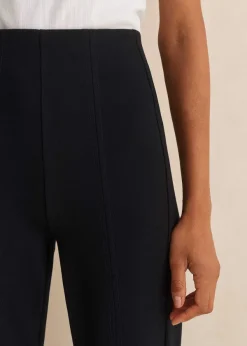 Hot ME+EM Travel Tailoring Kick Flare Trouser Navy