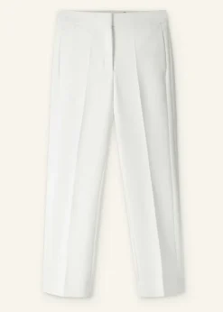 Discount ME+EM Tux Slim Crop Trouser Fresh White