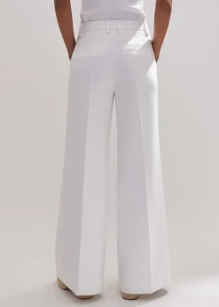 Outlet ME+EM Tux Wide-Leg Trouser Fresh White