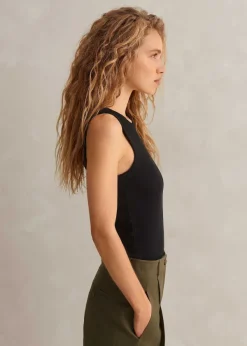 New ME+EM Ultimate Crew Neck Vest Black
