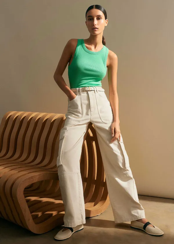 Outlet ME+EM Ultimate Crew Neck Vest Hot Mint