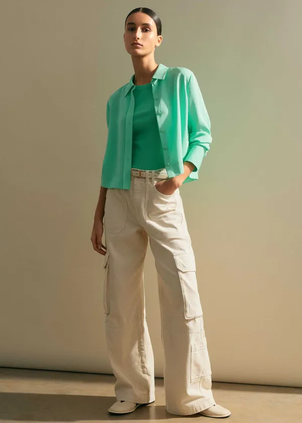 Outlet ME+EM Ultimate Crew Neck Vest Hot Mint