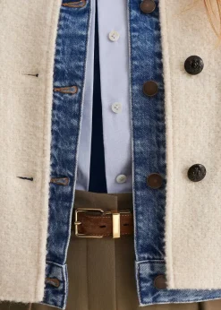 New ME+EM Ultimate Crew Neck Vest Navy