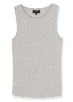 Hot ME+EM Ultimate Crew Neck Vest Pale Grey Melange
