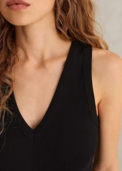Hot ME+EM Ultimate V-Neck Vest Black