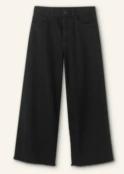 Clearance ME+EM Wide-Leg Ankle-Length Jean Black