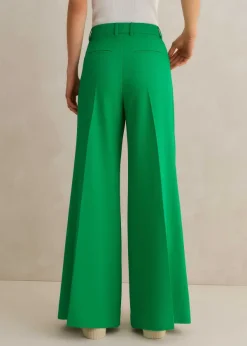 New ME+EM Wide-Leg Trouser Spring Green