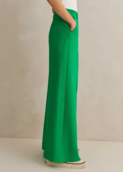 New ME+EM Wide-Leg Trouser Spring Green